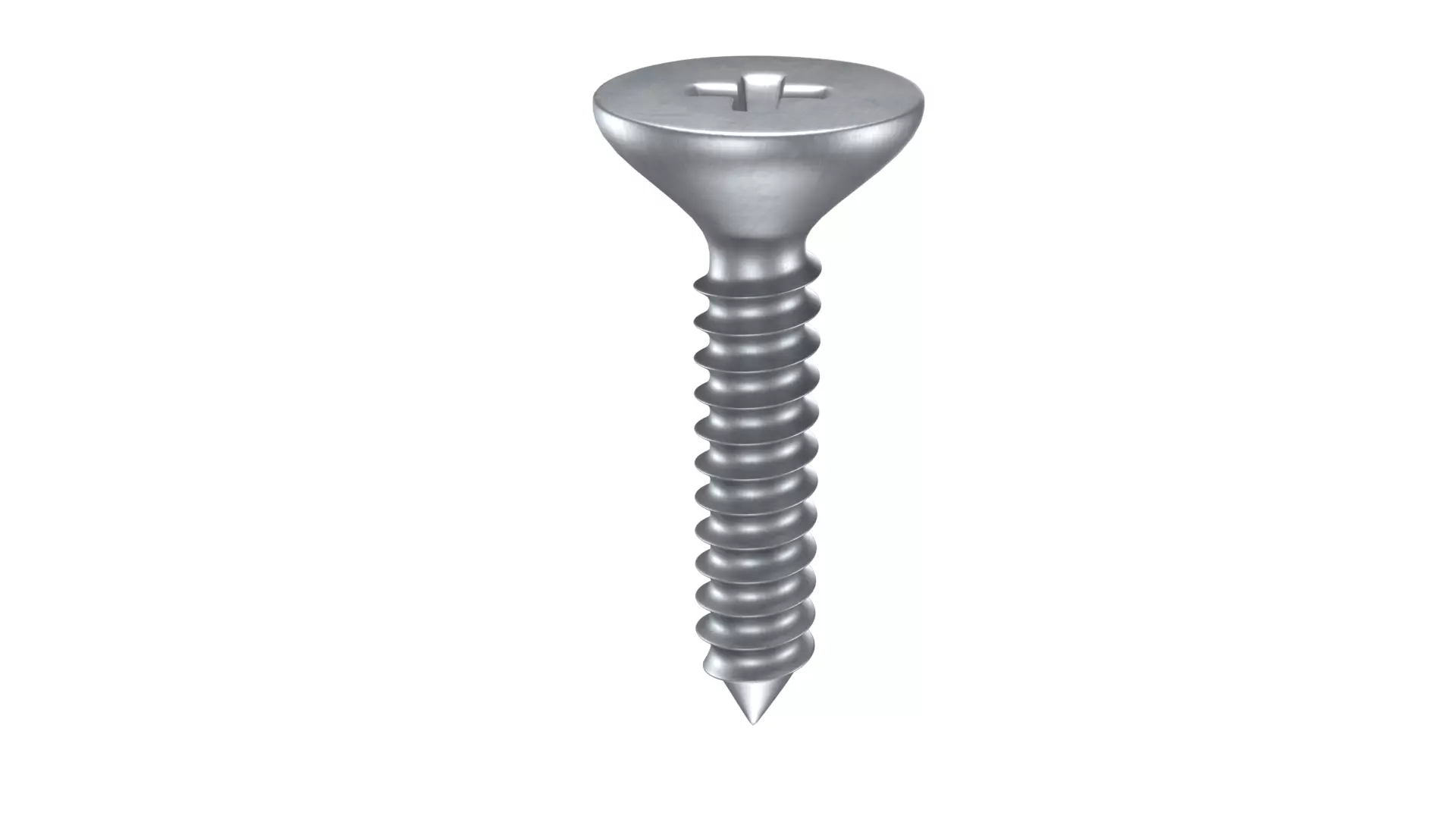 Screw High Quality 3D Model Low-poly 3D model