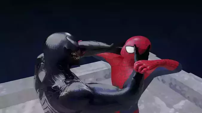 Spiderman VS Venom