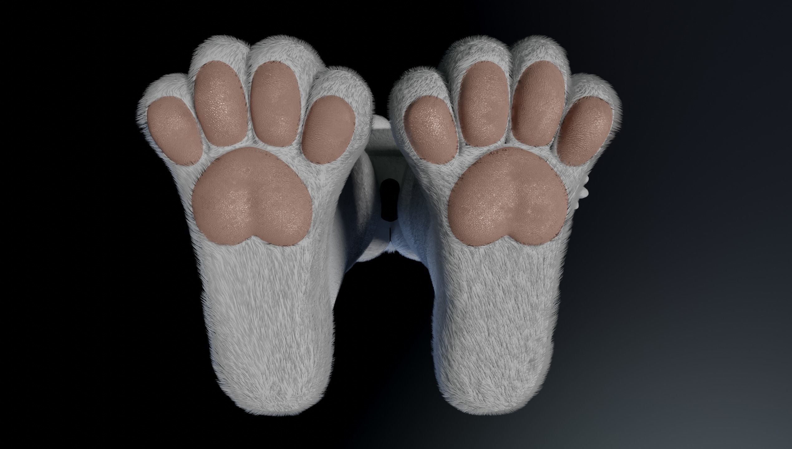 Sara Anthro Rabbit 3D model_14