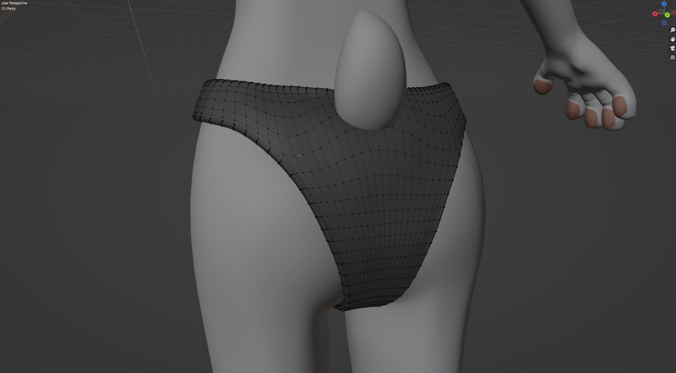 Sara Anthro Rabbit 3D model_74