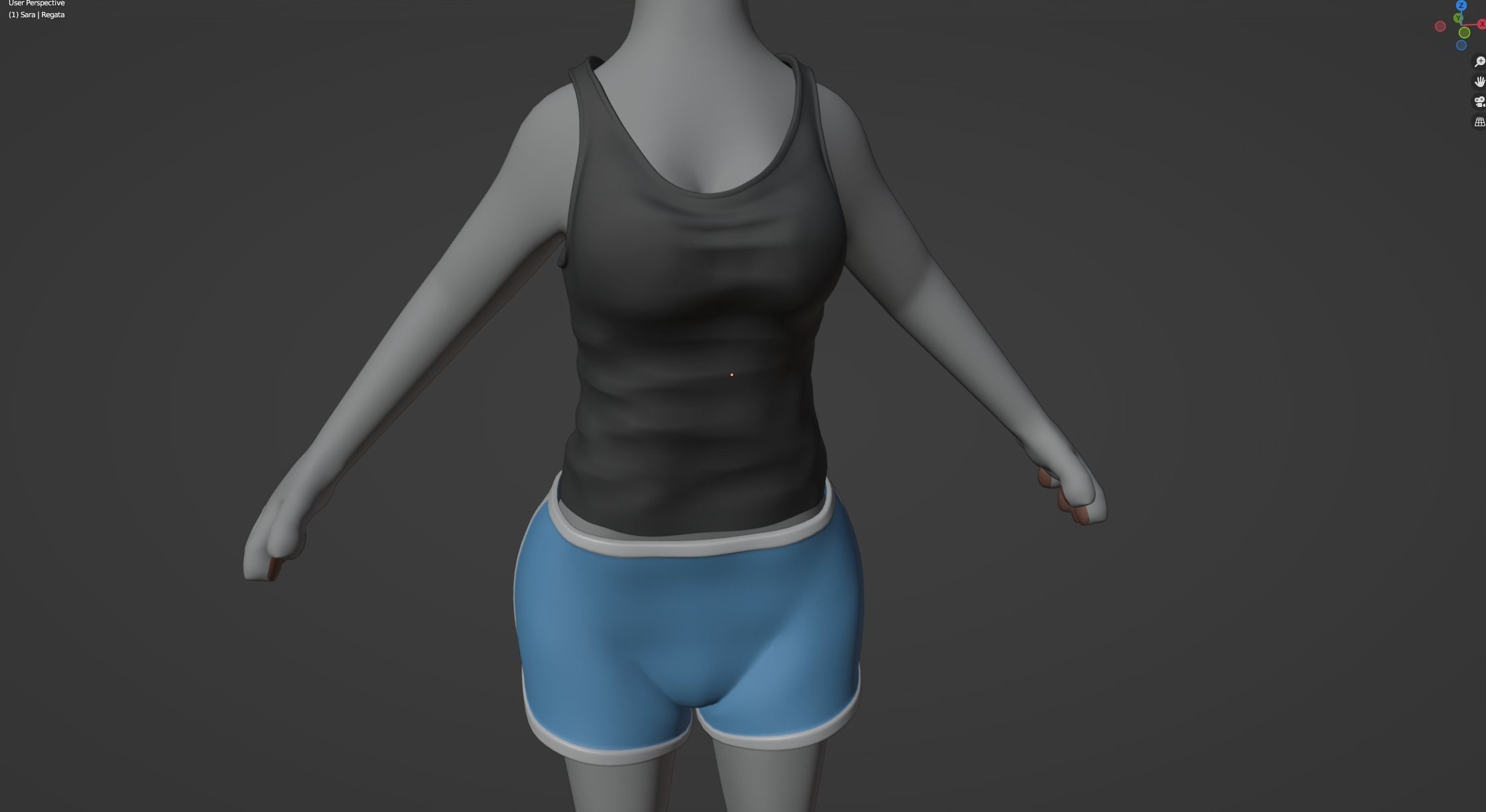 Sara Anthro Rabbit 3D model_84