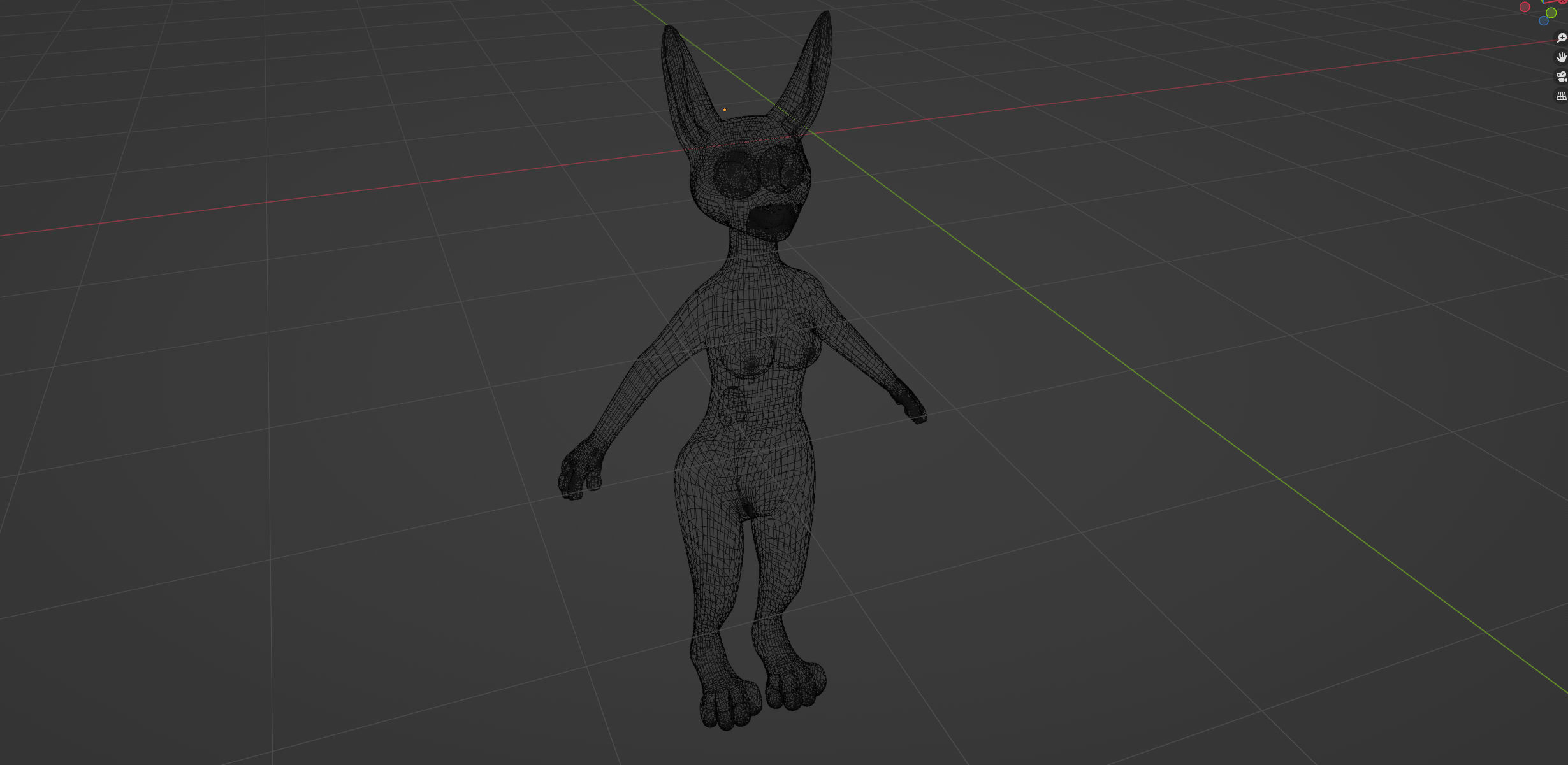 Sara Anthro Rabbit 3D model_38