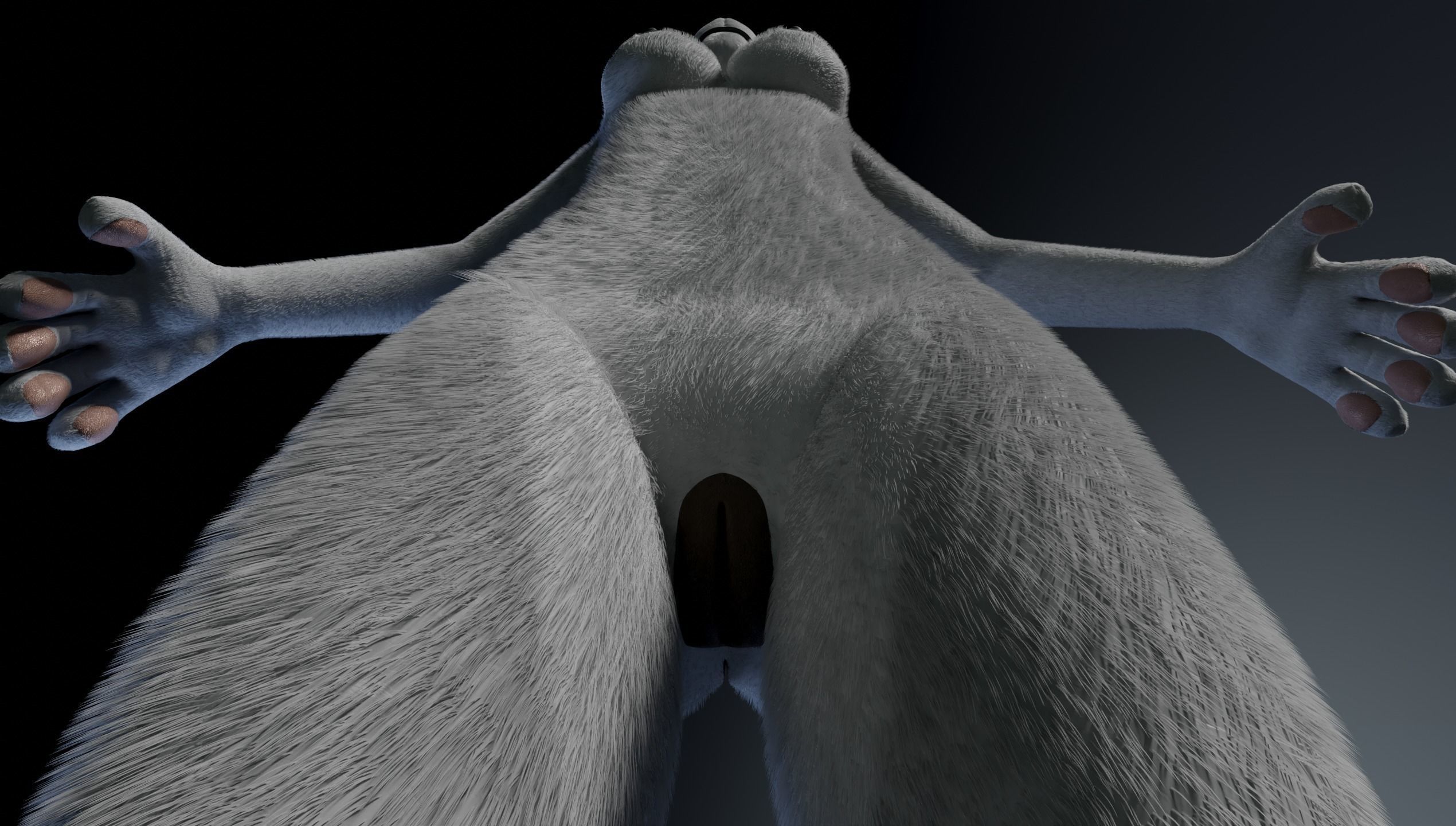 Sara Anthro Rabbit 3D model_15