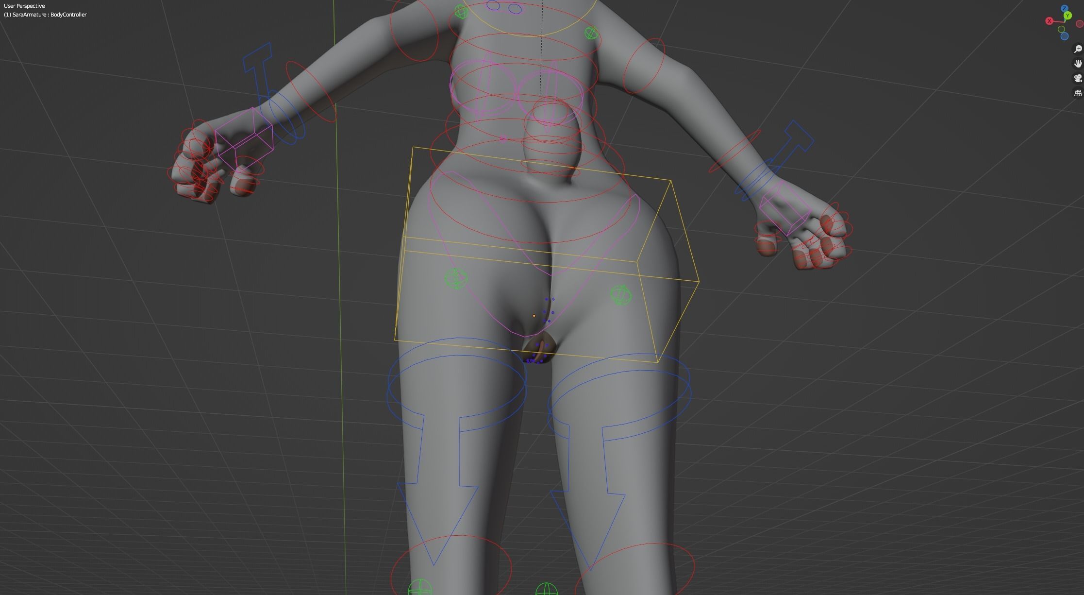 Sara Anthro Rabbit 3D model_41