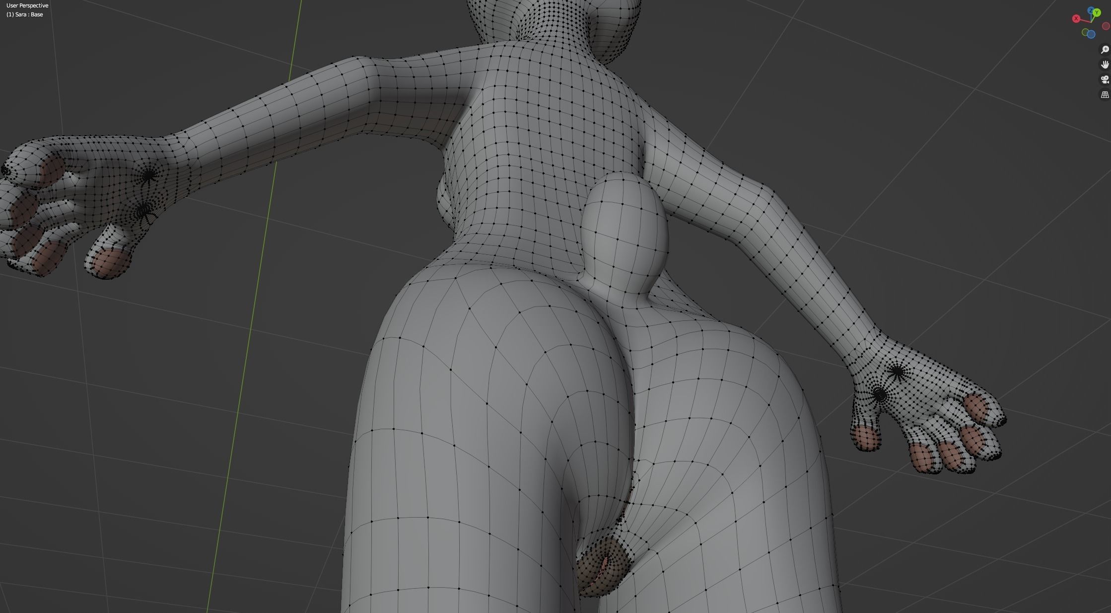 Sara Anthro Rabbit 3D model_65