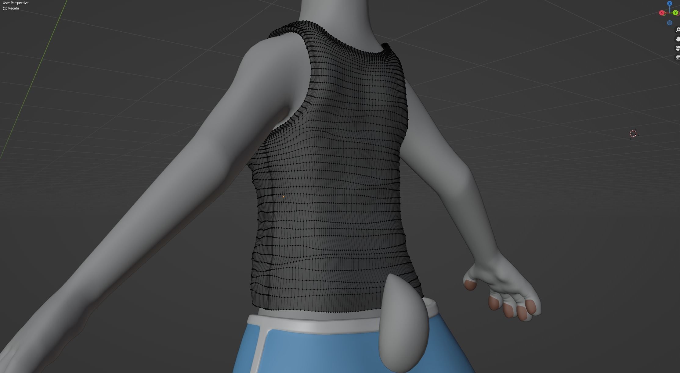 Sara Anthro Rabbit 3D model_80