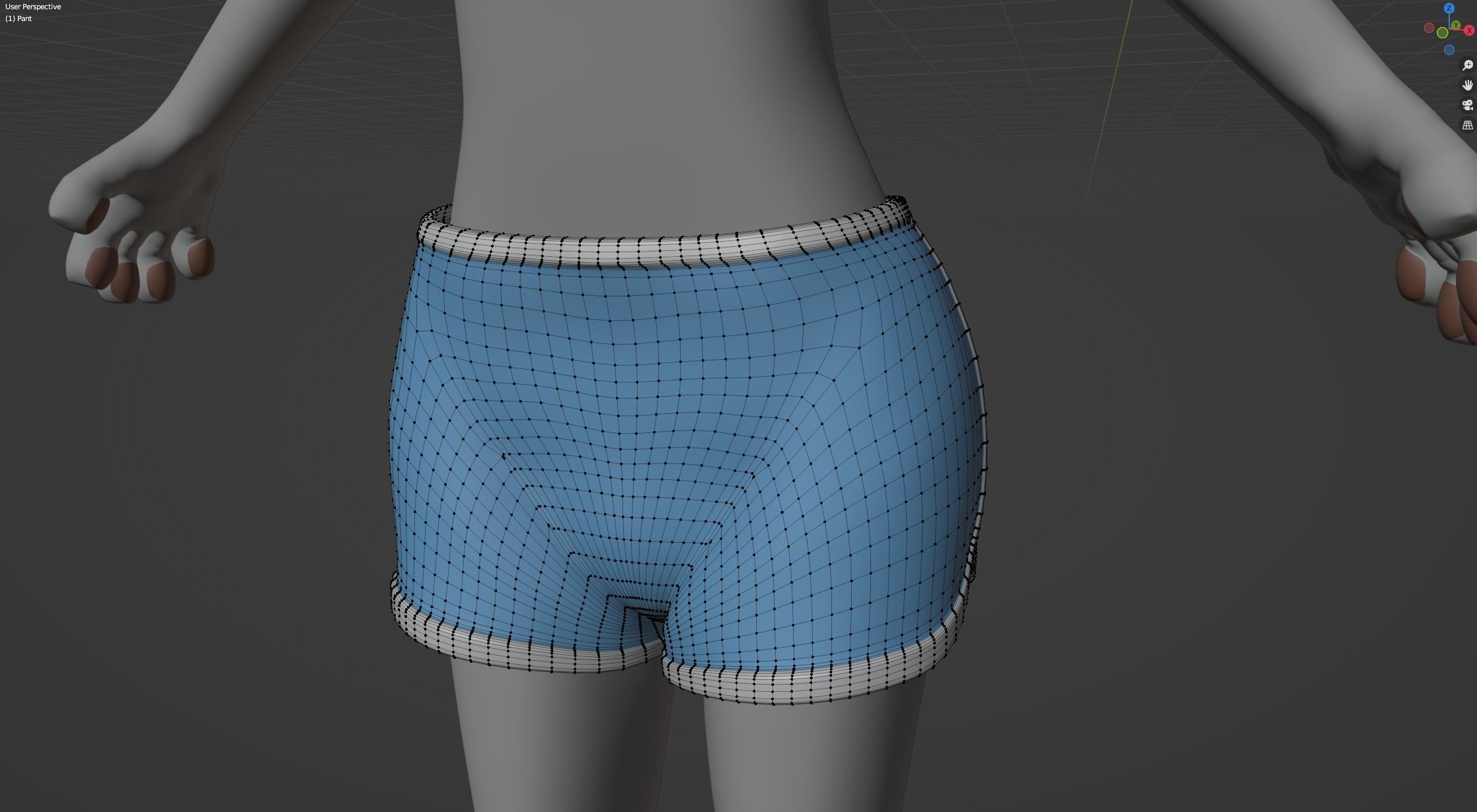 Sara Anthro Rabbit 3D model_77