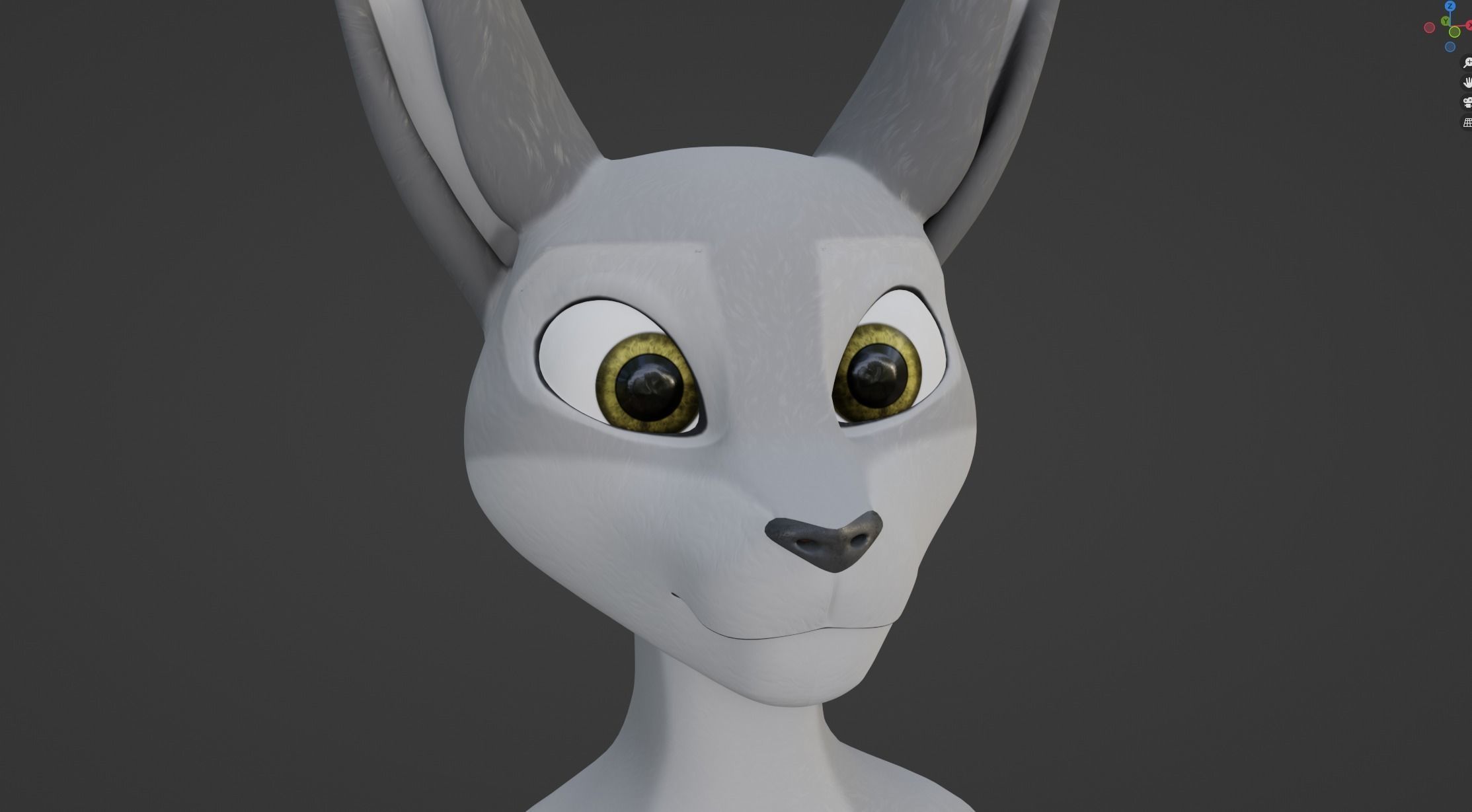 Sara Anthro Rabbit 3D model_47