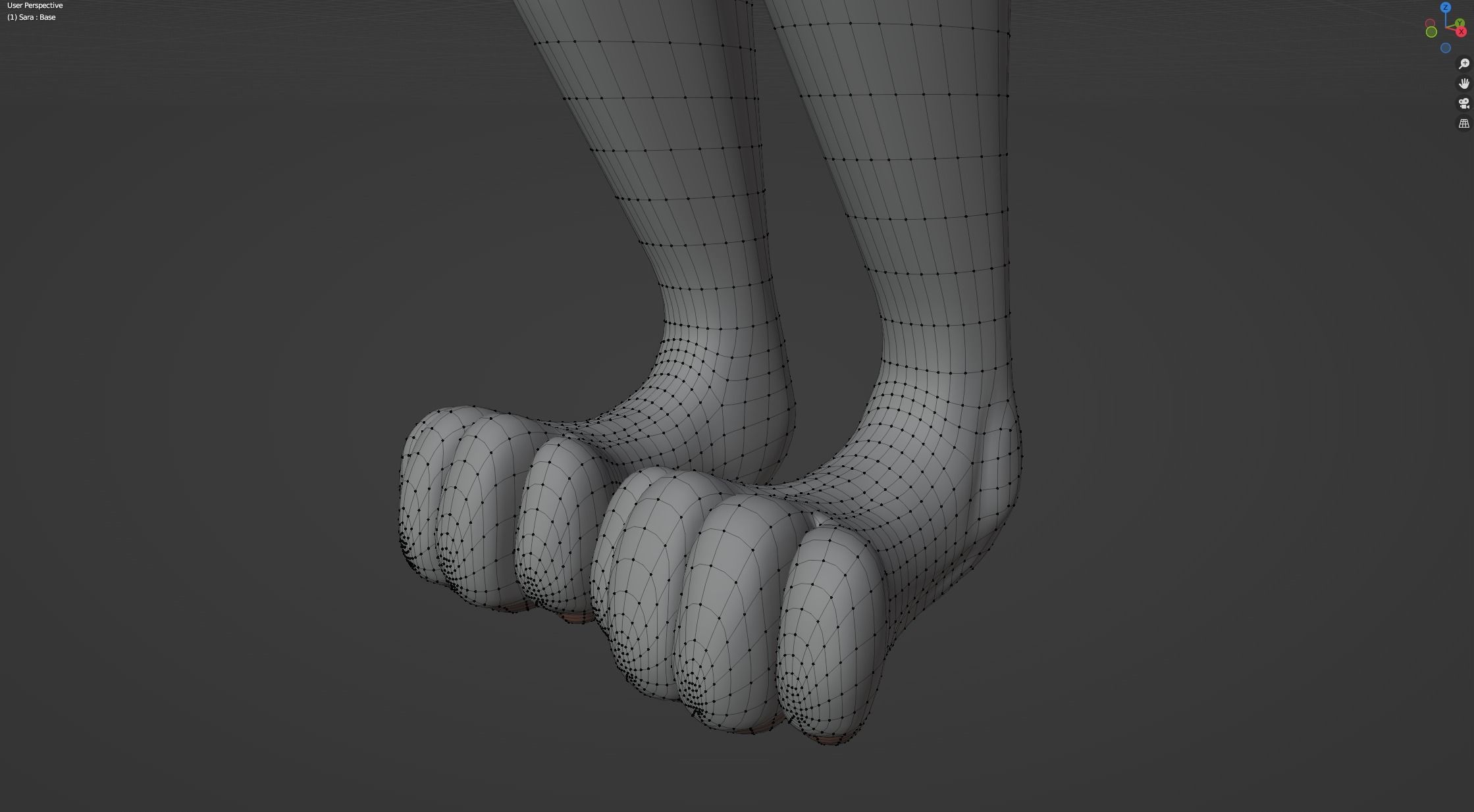 Sara Anthro Rabbit 3D model_71