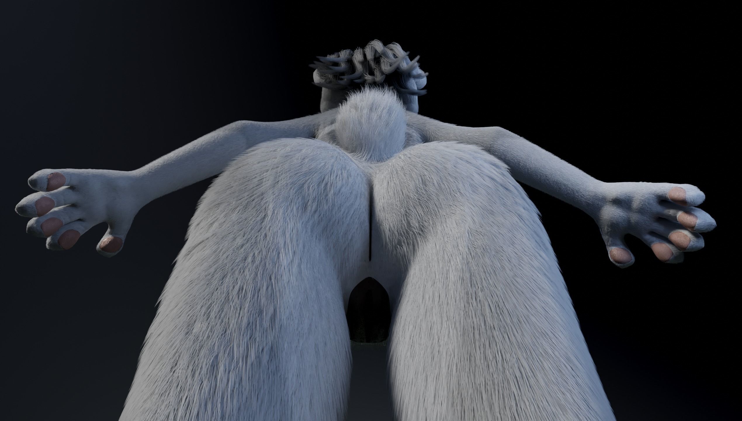 Sara Anthro Rabbit 3D model_16