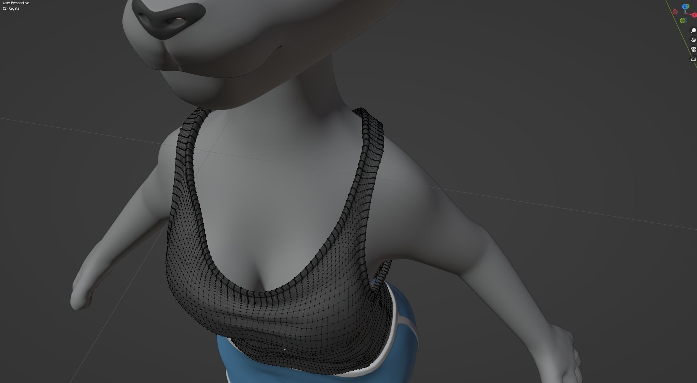 Sara Anthro Rabbit 3D model_81
