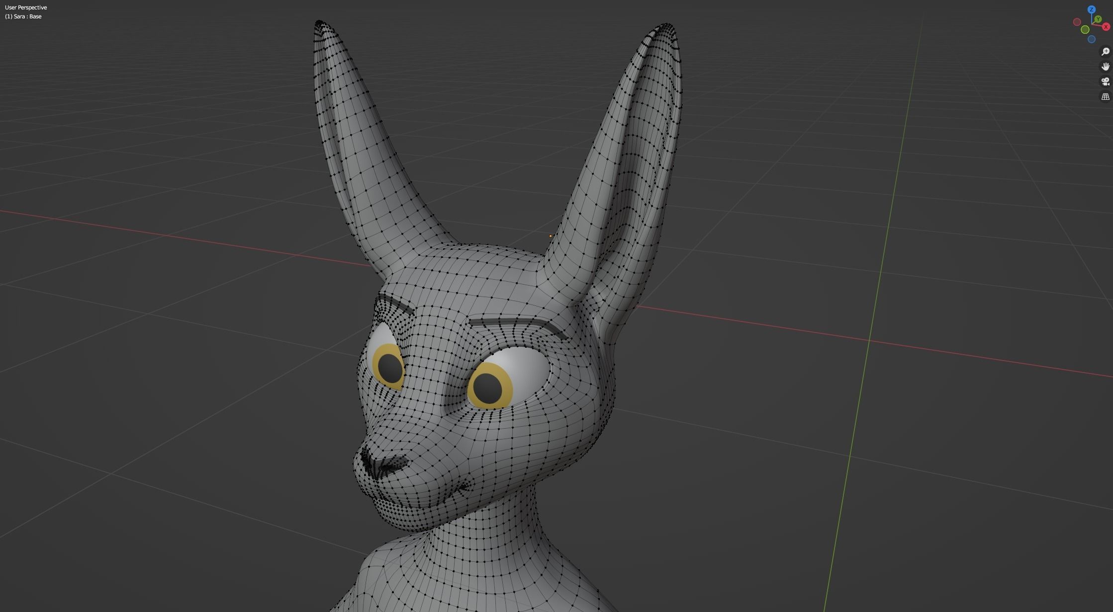 Sara Anthro Rabbit 3D model_62