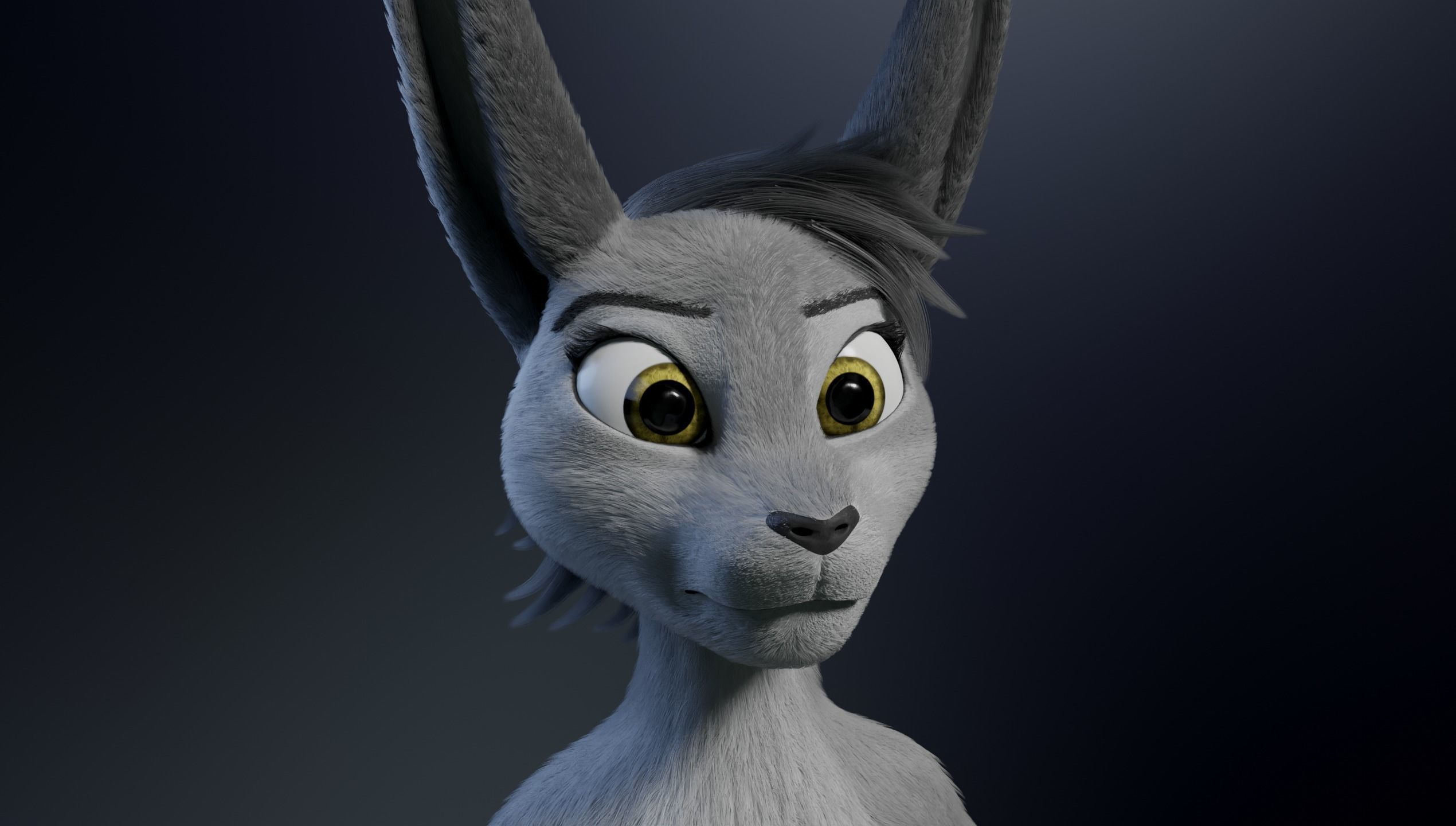 Sara Anthro Rabbit 3D model_32