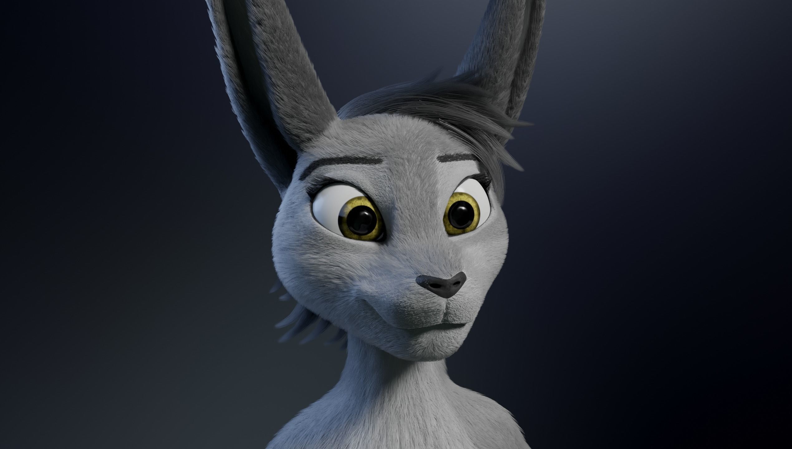Sara Anthro Rabbit 3D model_31