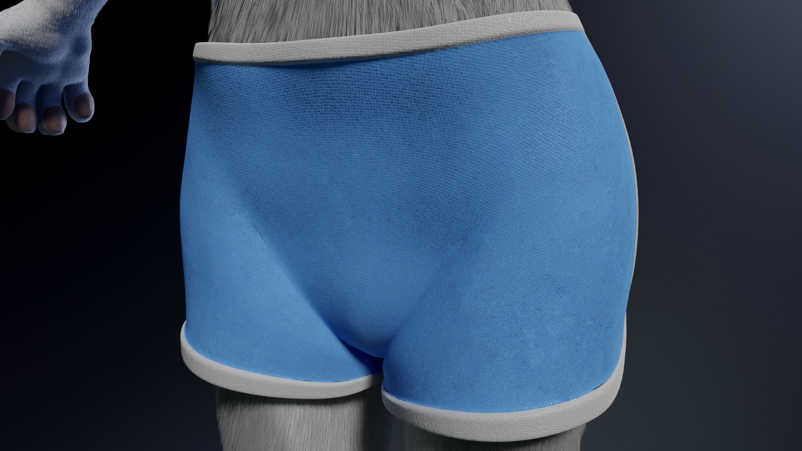 Sara Anthro Rabbit 3D model_26