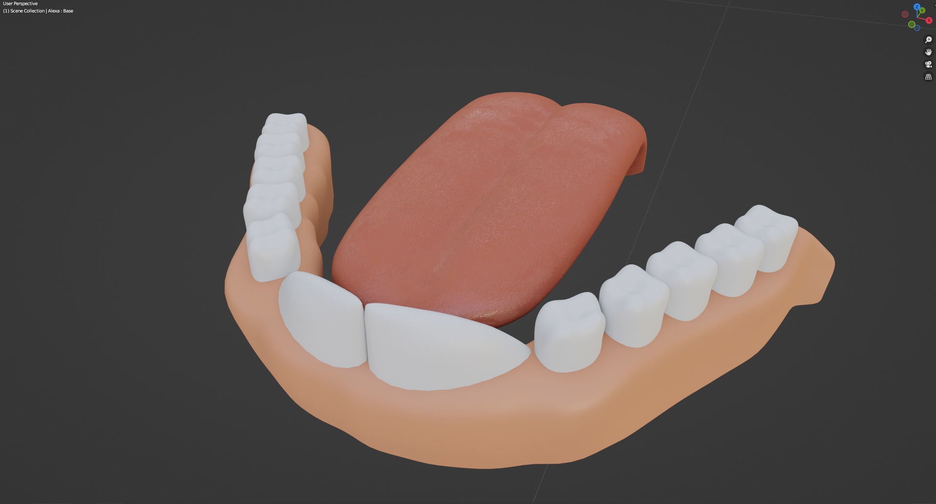 Sara Anthro Rabbit 3D model_89