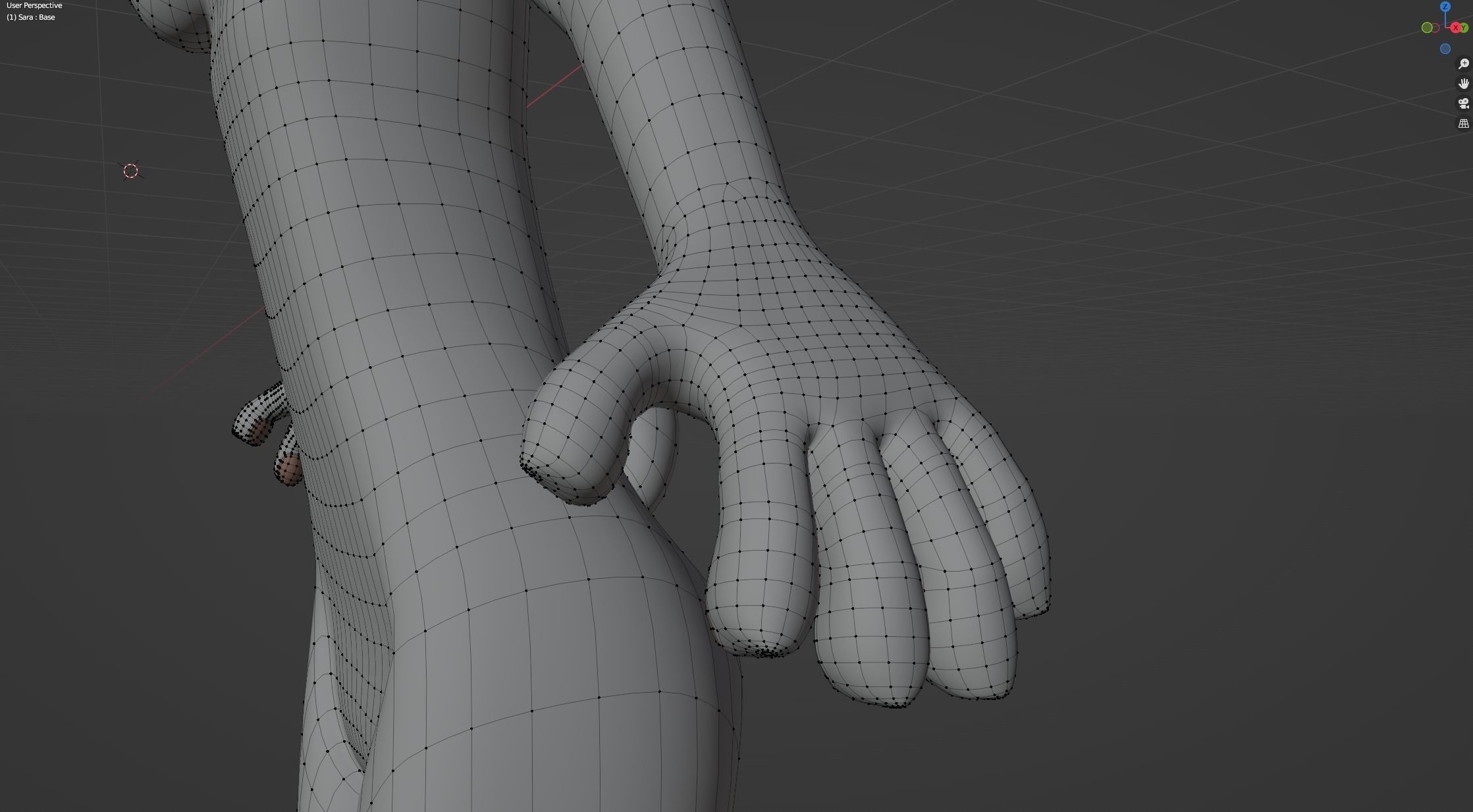 Sara Anthro Rabbit 3D model_66