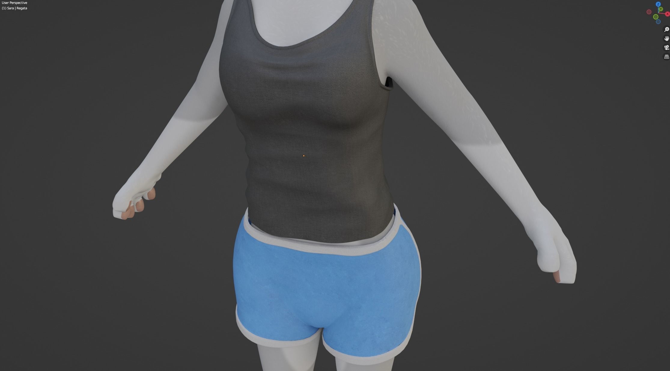 Sara Anthro Rabbit 3D model_82