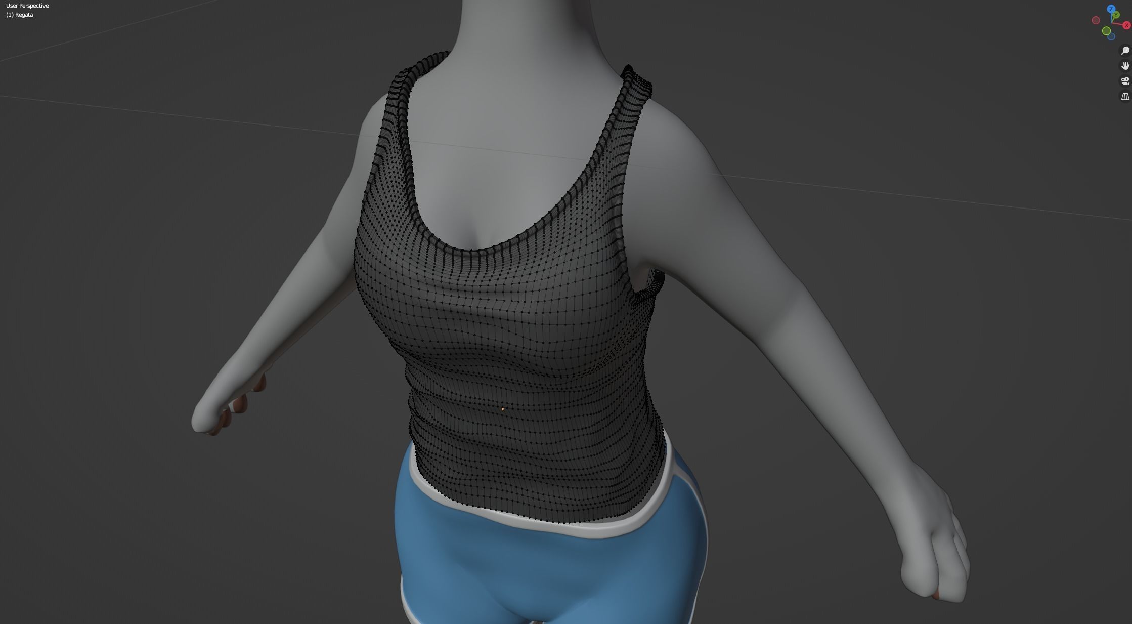 Sara Anthro Rabbit 3D model_79