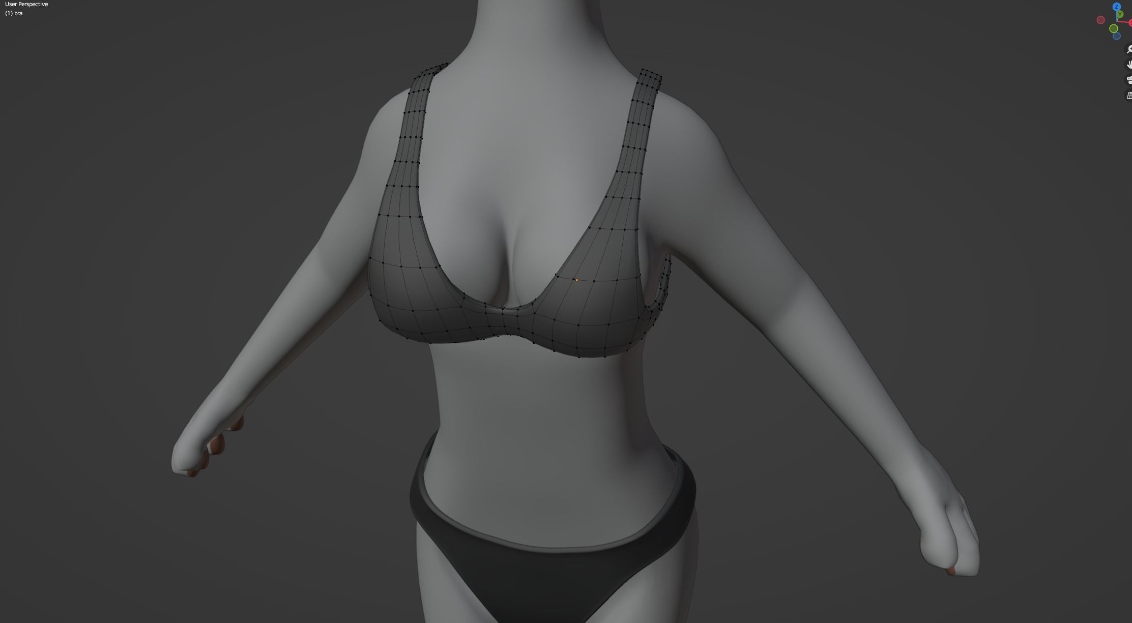 Sara Anthro Rabbit 3D model_75