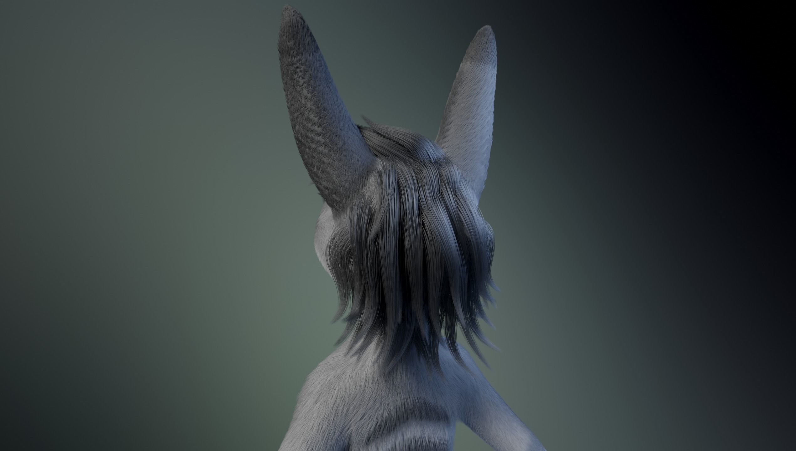 Sara Anthro Rabbit 3D model_5