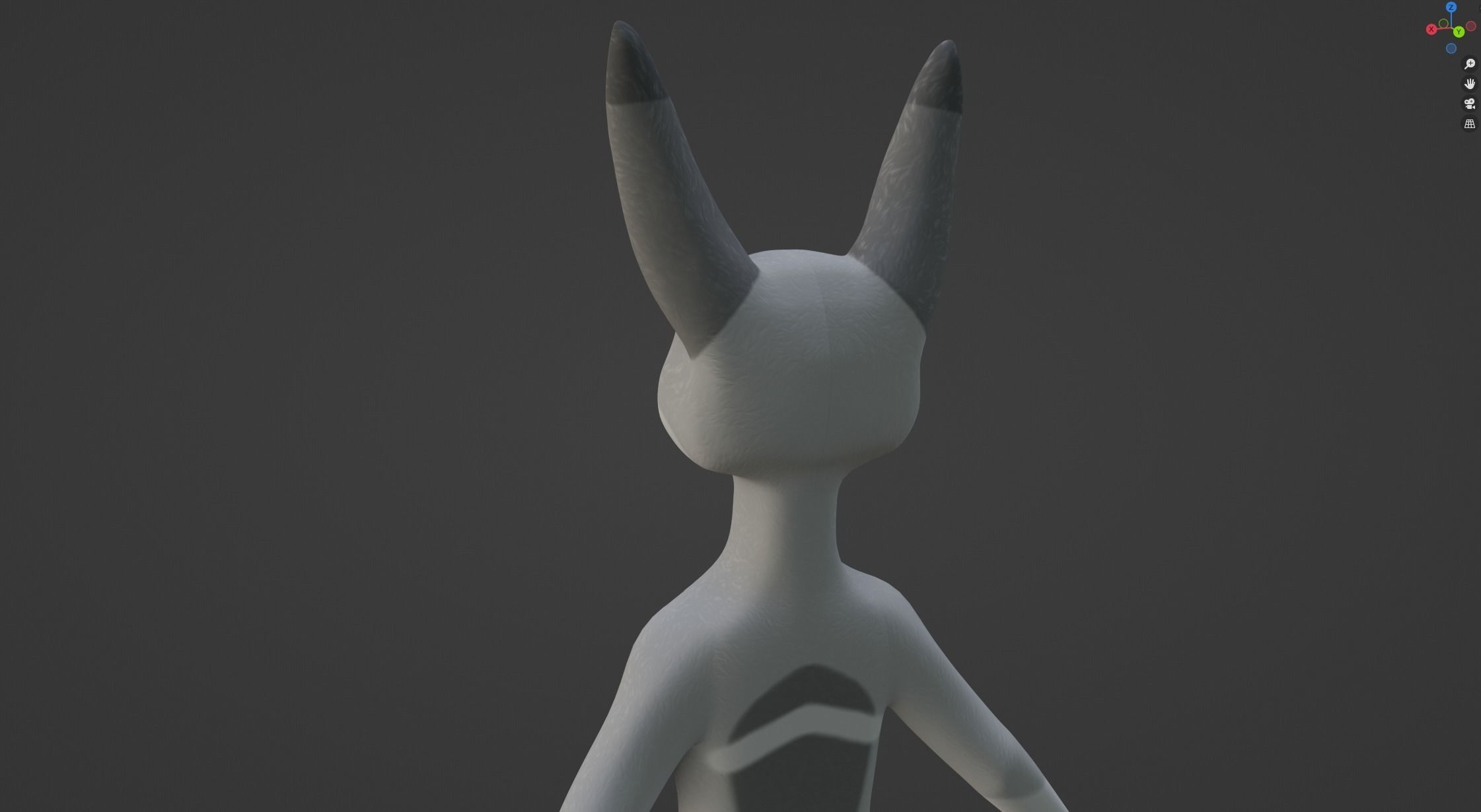 Sara Anthro Rabbit 3D model_49