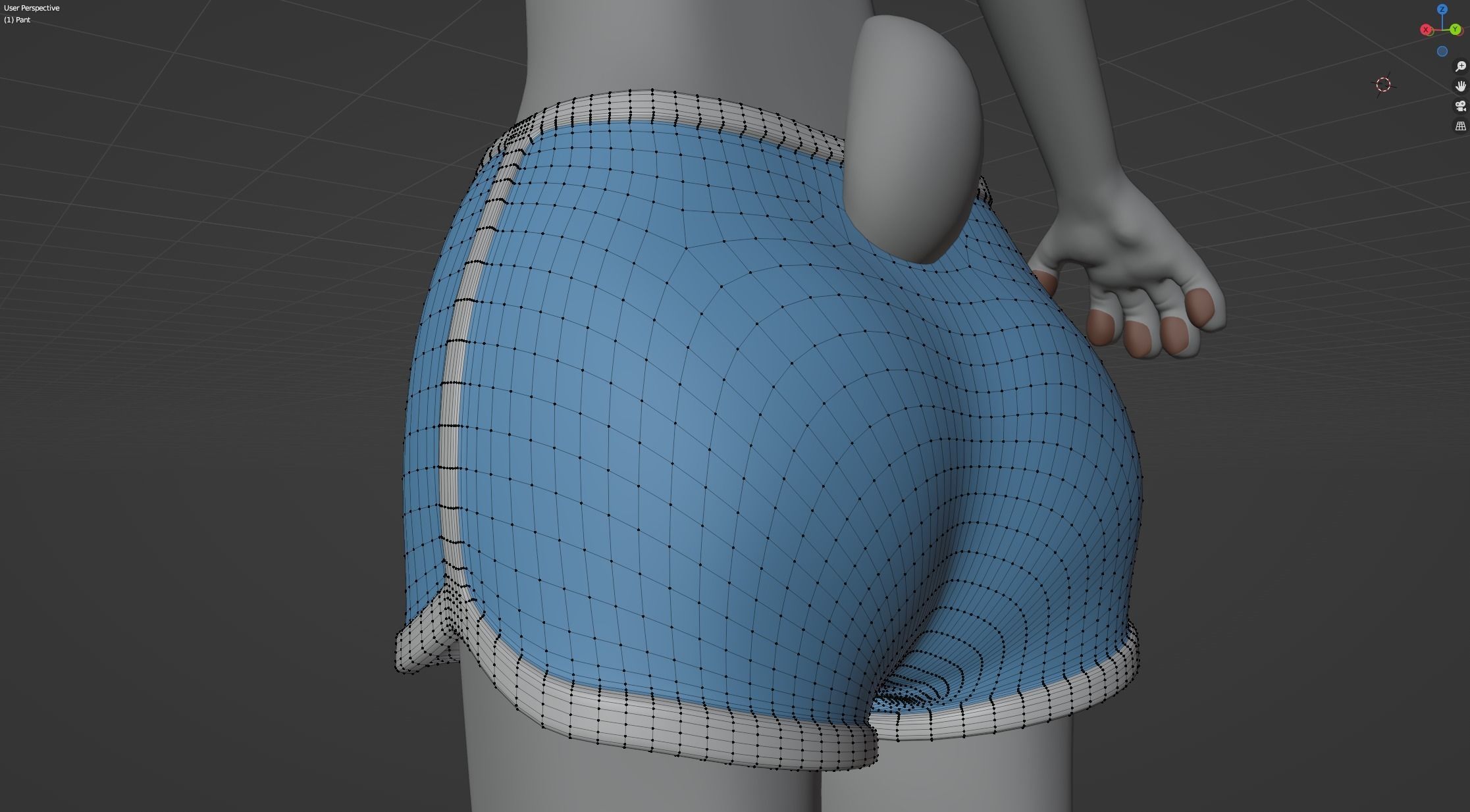 Sara Anthro Rabbit 3D model_78