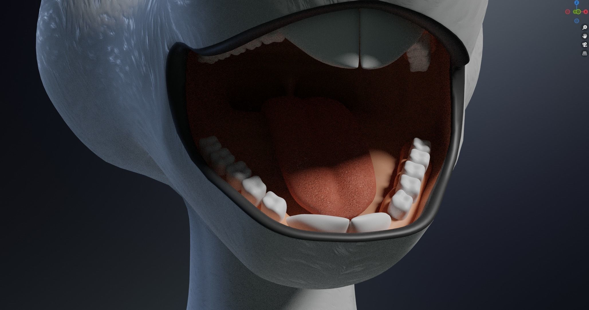 Sara Anthro Rabbit 3D model_96