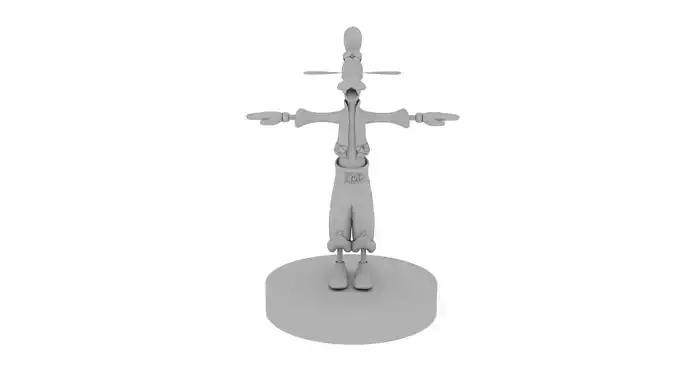 GOOFY - CARTOON 3D PRINT MODEL 