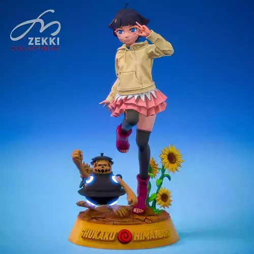 Himawari x Shukaku - from Boruto Naruto Next Generations 3D print model
