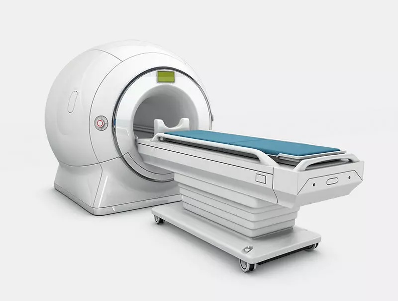 MRI - Magnetic resonance tomography imaging scan device 3D model