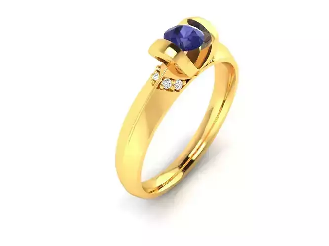 Women ring 3dm stl fbx obj render details