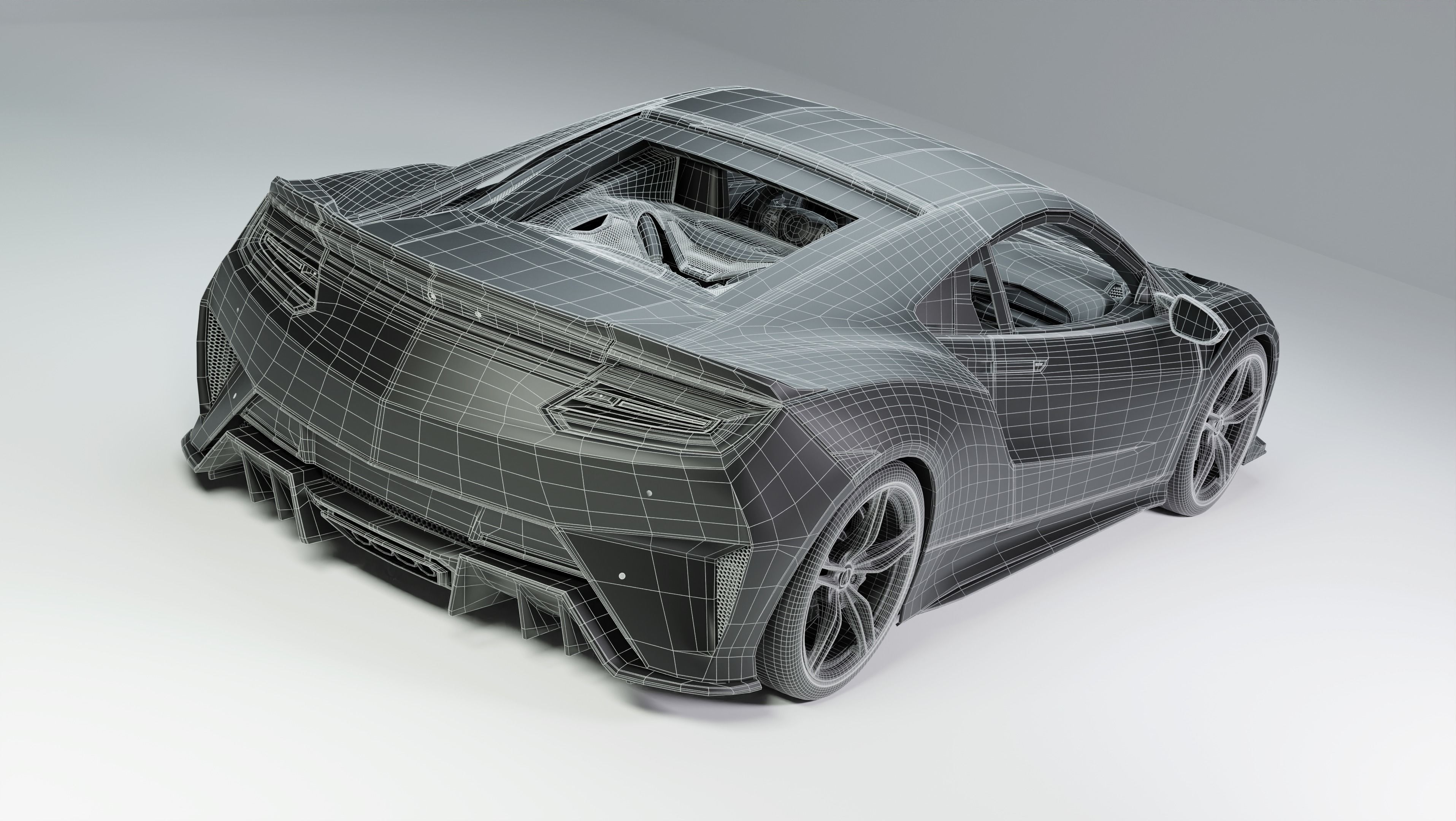 Acura NSX Type S 2022 3D model_10