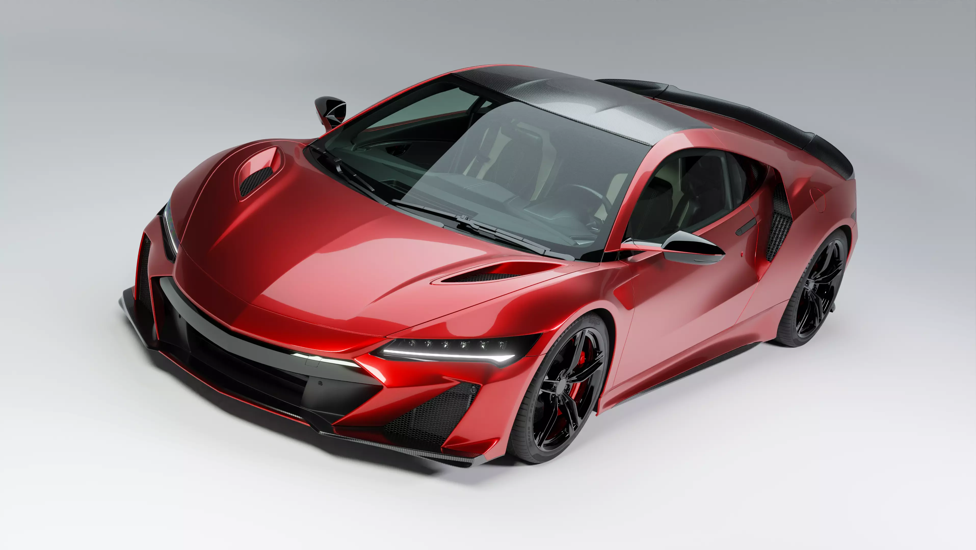 Acura NSX Type S 2022 3D model_0