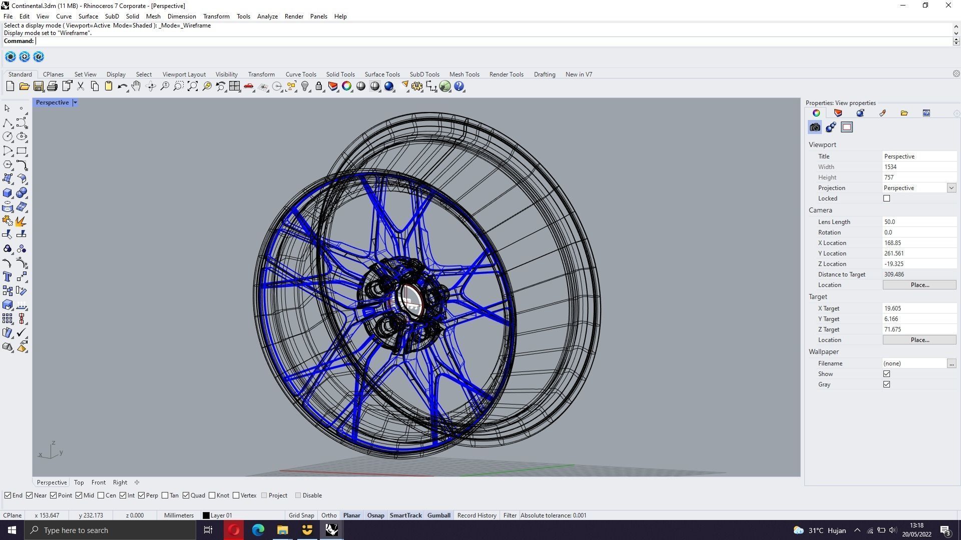 Proline Wheels Continental Ver 1  3D model_11
