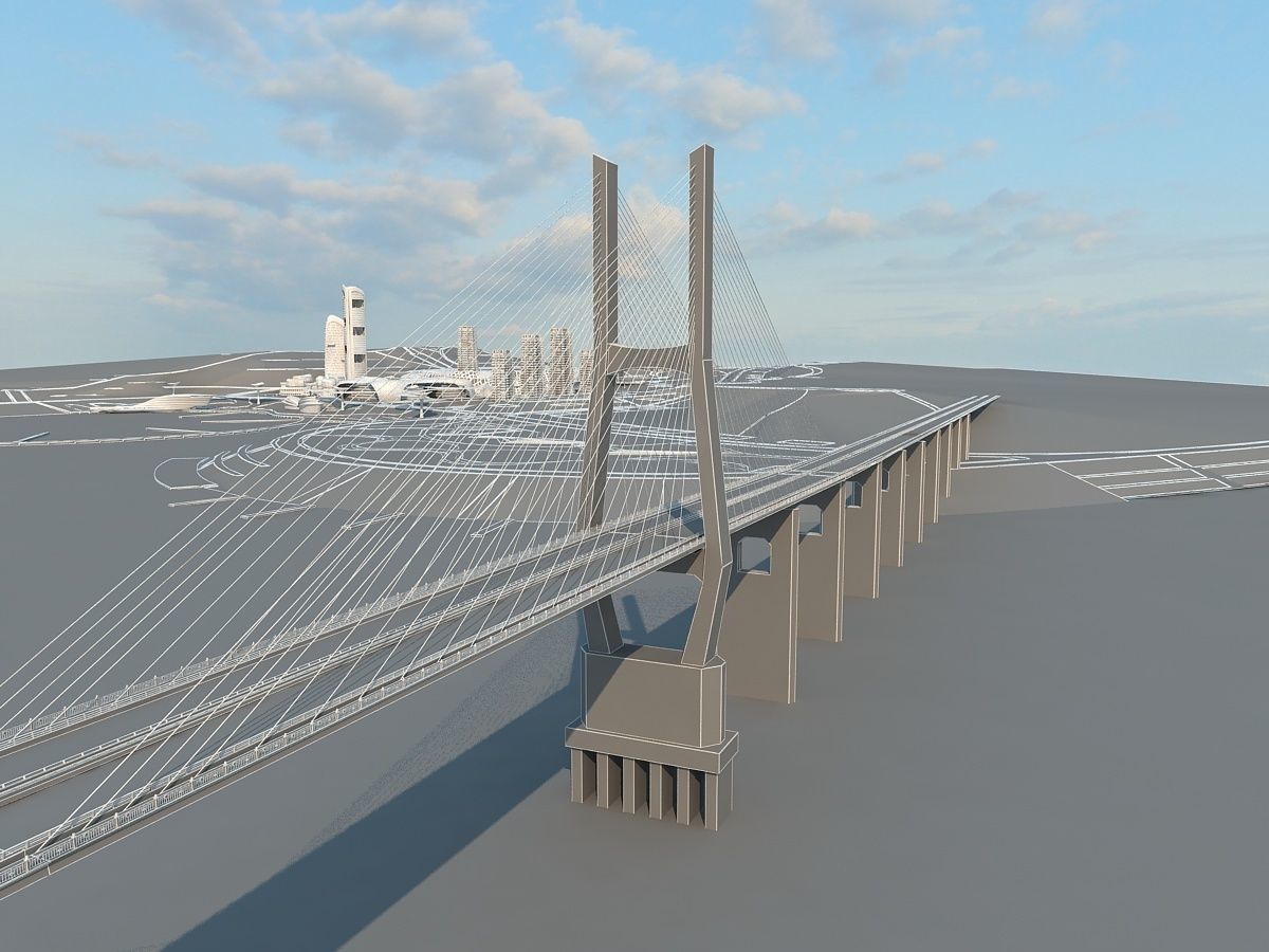 Futuristic Skyscraper 1 3D model_28