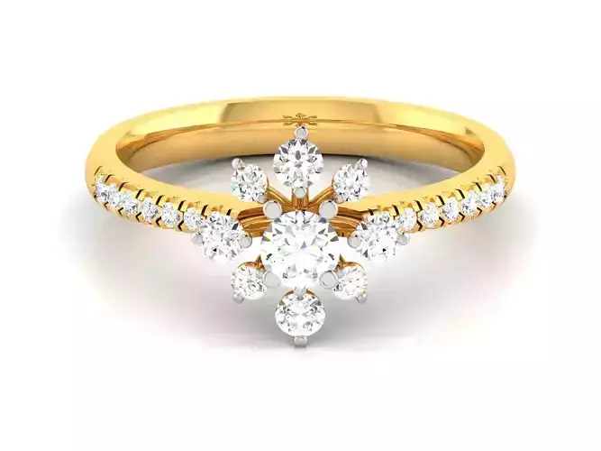 Solitaire Stylish Ring 3dm stl fbx obj render details