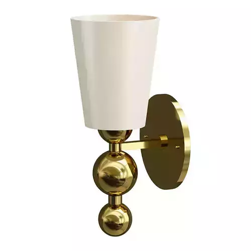 hinkley brass wall sconce