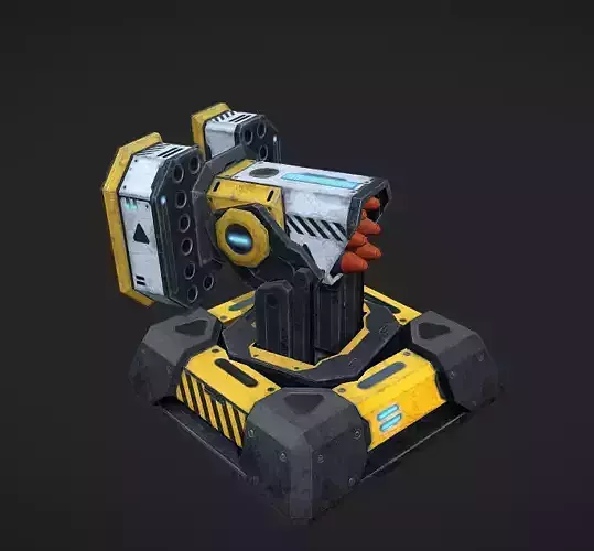 Turret Rocket launch