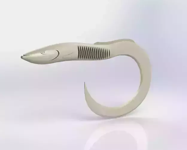 Replica Savage Gear EEL BULK  200mm  3D printable model 3D print model