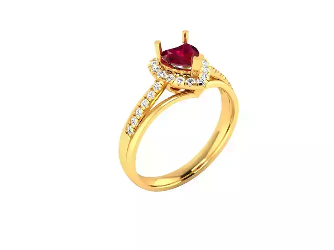Solitaire Engagement Wedding Ring