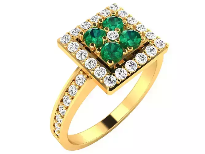 Solitaire Engagement Wedding Ring