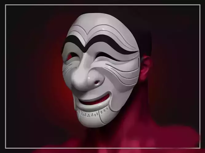 Money Heist Korea Mask - Cosplay Costume Halloween