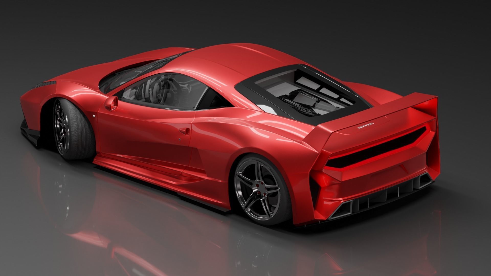 Ferrari 458 Mostafa Design 3D model_4