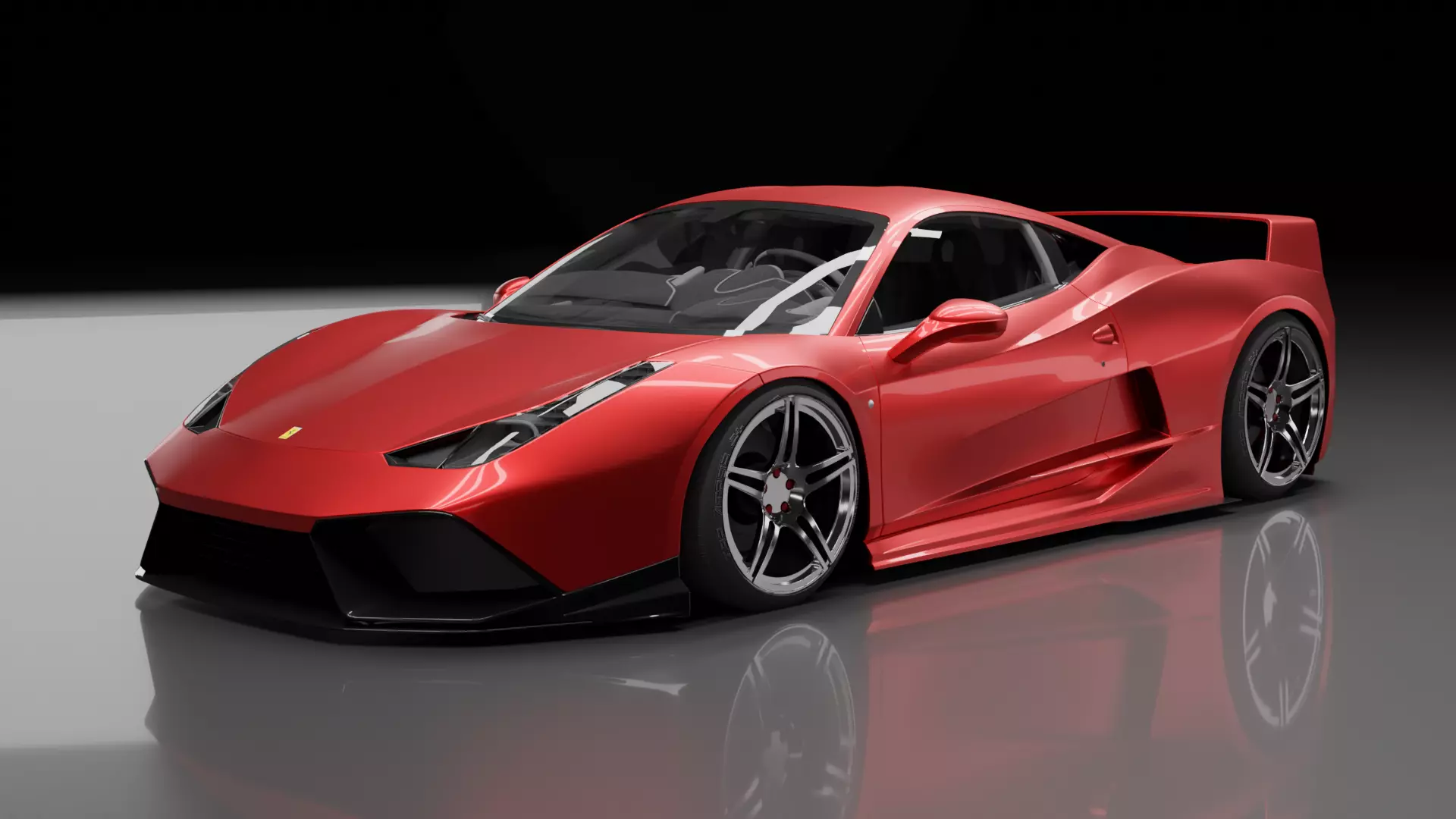 Ferrari 458 Mostafa Design 3D model_0