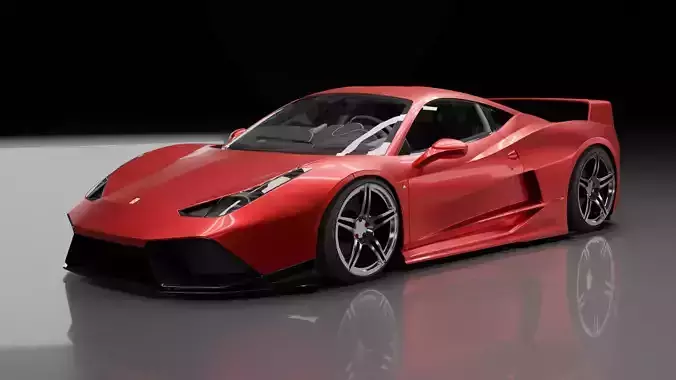 Ferrari 458 Mostafa Design