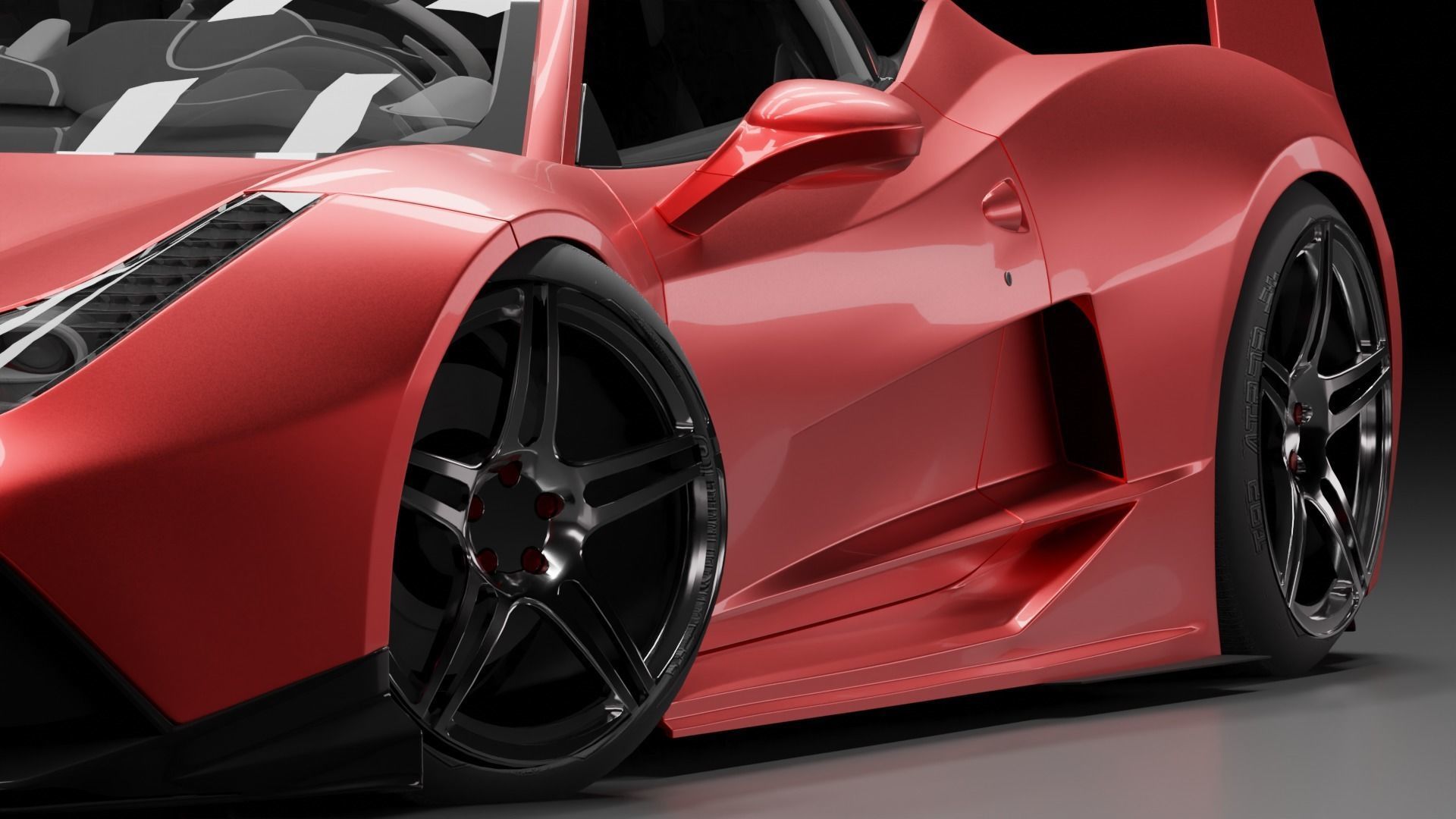 Ferrari 458 Mostafa Design 3D model_2