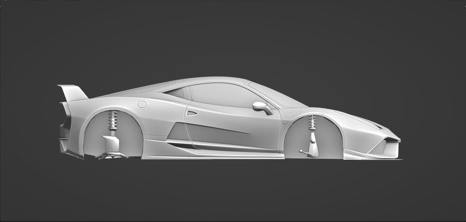 Ferrari 458 Mostafa Design 3D model_9