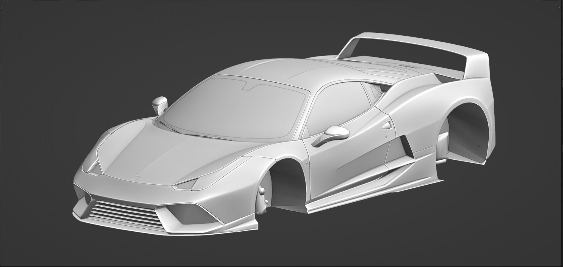 Ferrari 458 Mostafa Design 3D model_6