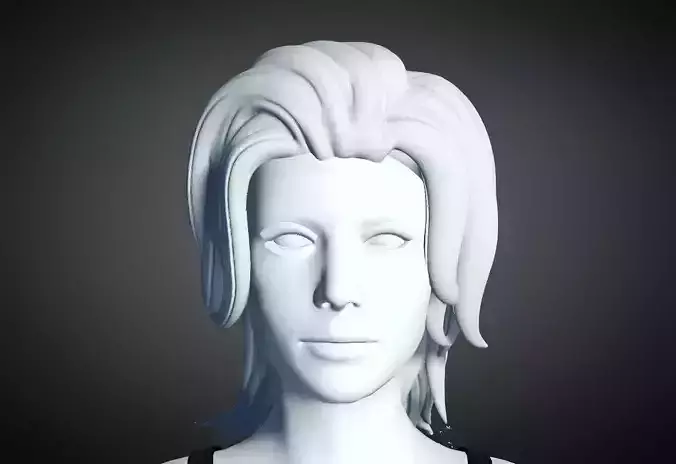 3D Hair style for Female 71 3D model